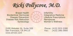 Dr Ricki Business Cards