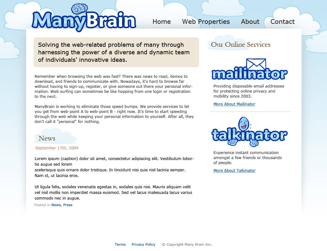 manybrain home