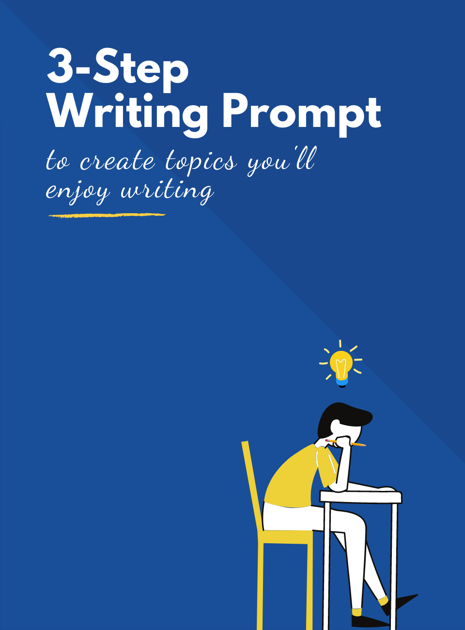 3 step writing prompt