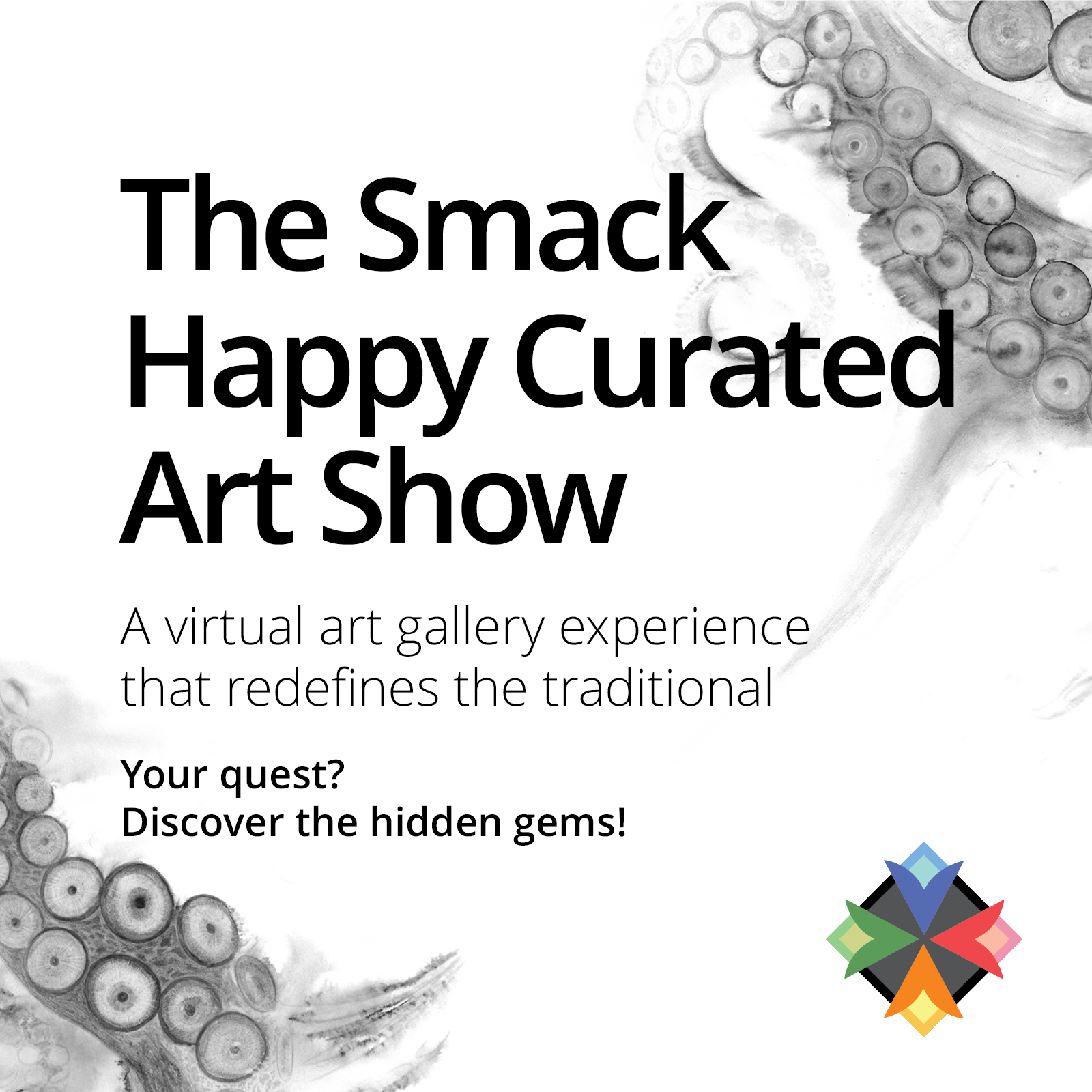 the smack happy curated art show