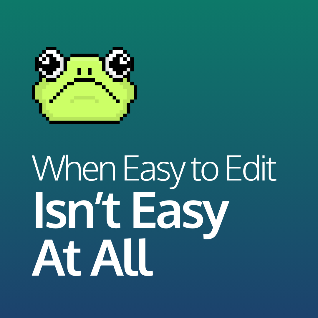 easy to edit websites